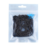 Vinaco Pull Chain Extension, 2 Pack 36" Stainless Steel Ceiling Fan Pull Chain, Strong Bearing & Rustproof, 6 Size Light Chain Pull Extender with 6 Solid Matching Connectors Vinaco