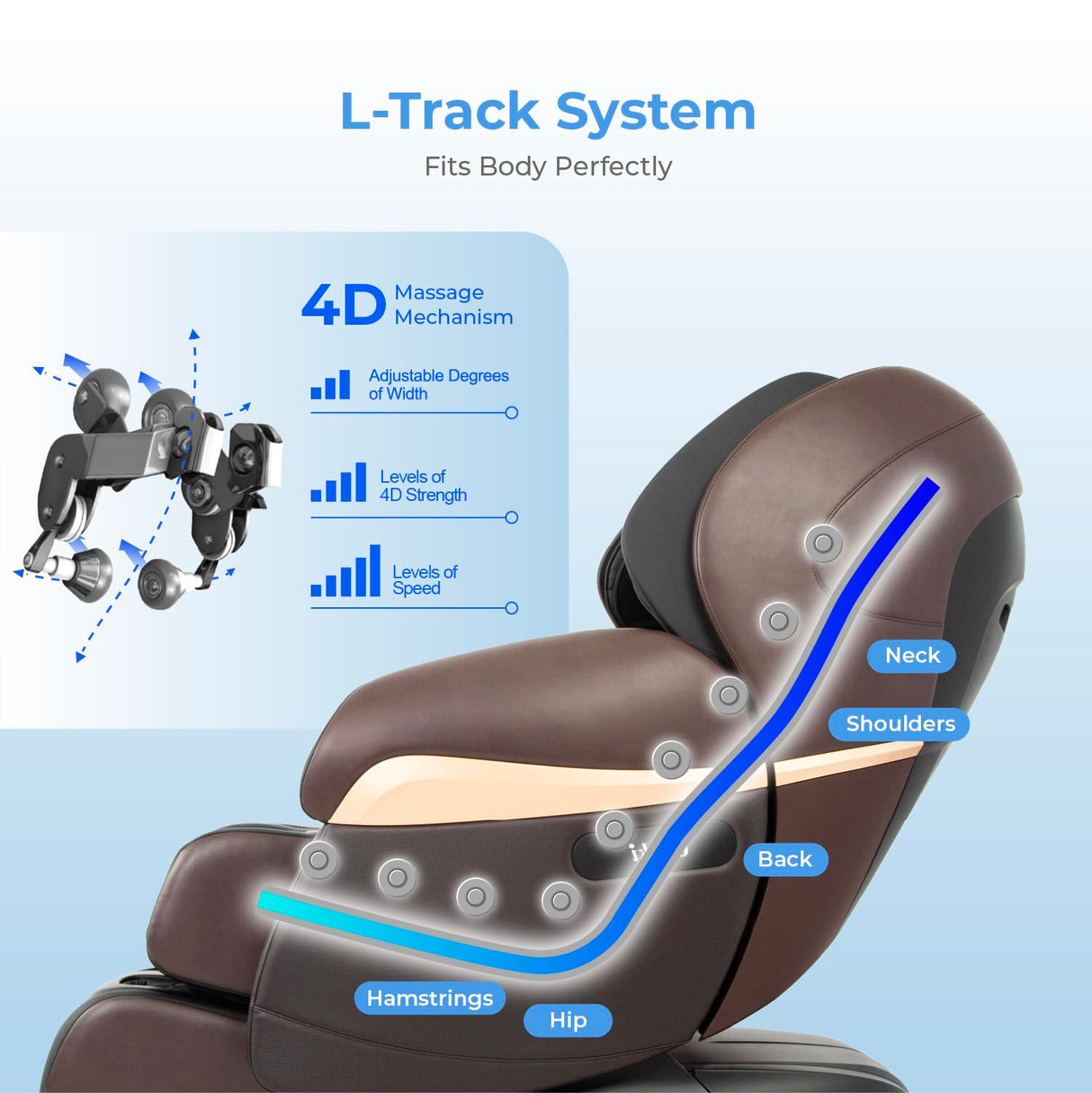 Osaki Pro OS-4D Paragon | Beige | Massage Chair | Multi-Angle L-Track 4D Massage | Zero Gravity | Space Saving | Heating Foot Roller | Voice Recognition | High Intensity Fullbody Airbag Osaki