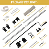 Shade&Beyond Outdoor Roller Shades 8' W x 8' H Patio Roll Up Blinds 220GSM Shade Cloth Roll for Porch Gazebo Pergola Balcony Backyard, Spliced of Two Sections, Mocha Shade&Beyond