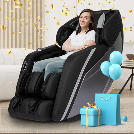 Osaki AmaMedic Integra 3D Massage Chair | Comprehensive Full Body Massage with Zero Gravity Feature | Black Osaki