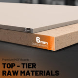 MAXLEAD Home Storage Shelves 5 Tier Garage Shelving Adjustable Garage Shelves 2100LBS Metal Shelving Unit with Metal Pegboard for Basement, Warehouse, Pantry, Kitchen. 60''H*11.8''D*27.5''W, Black MAXLEAD