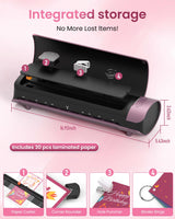 Laminator Machine Thermal Laminating Machine with Sheets 11x17 Personal Laminator for Teachers, 13 Inch Lamination Machine 60S Warm Up Office Presentation laminators, A3 Portable Paper Laminate Kit Qfun