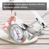 KT THERMO Instand Read 2-Inch Dial Thermometer,Best for The Coffee Drinks,Chocolate Milk Foam KT THERMO