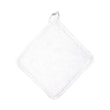 Arkwright Pot Holders for Kitchen - Heat Resistant Square Hot Pads Set of 12, Professional Grade Washable Cotton Coaster for Oven, Cooking and Baking, 7 x 7 in, White Arkwright LLC