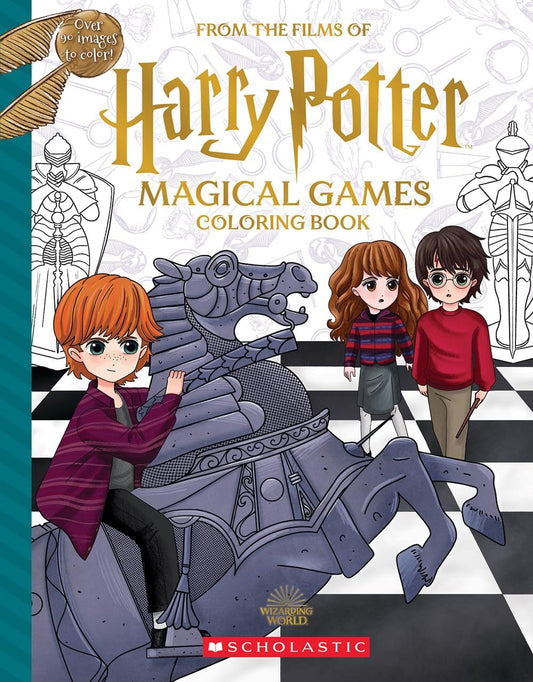 Magical Games Coloring Book (Harry Potter)