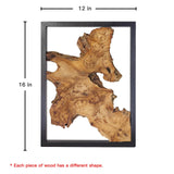 NAHARO Modern Wood Wall Decor- Natural wood Handcrafted Rustic Charm for Your Home - Perfect for Living Room, Bedroom,Kitchen,or Office NAHARO