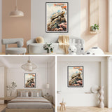 SENQAO Sea Turtle Diamond Painting Kits for Adults Beginners - 5D Animal Full Drill Round Diamond Art Kits Flower Tree Diamond Dots Paintings with Diamonds Gem Art Picture Crafts Home Decor 30x40cm SENQAO