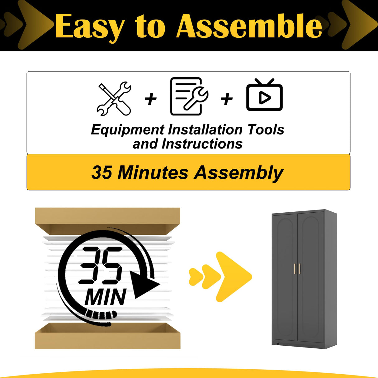 SteeLoong Metal Kitchen Storage Cabinets,60”Pantry Cabinet with Doors and 4 Adjustable Shelves,Tall Black Cabinet for Pantry, Laundry Room,Living Room,Dinning Room SteeLoong