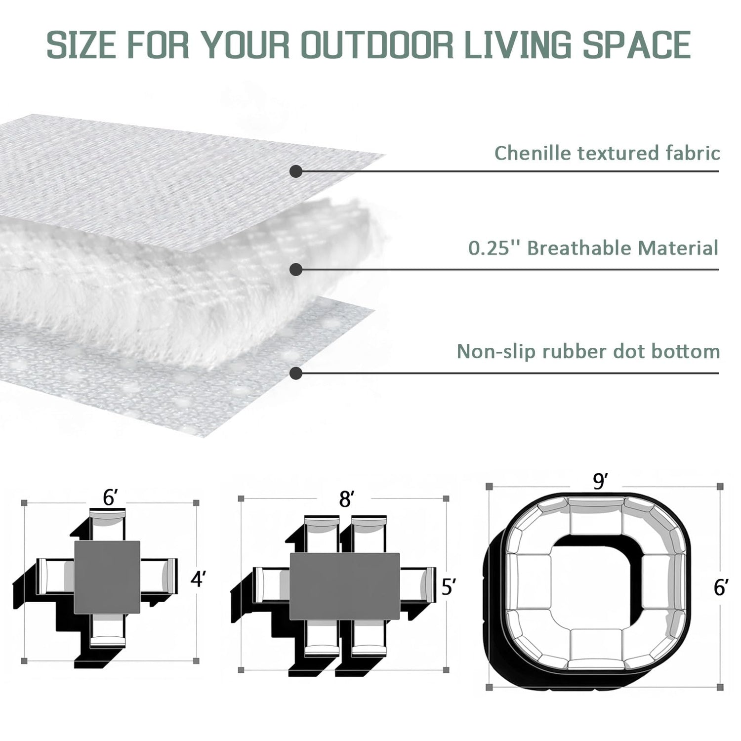 Thanksgiving Gnome Outdoor Rug 6x9ft Dwarf Fall Maple Leaves Pumpkin Retro Letter Waterproof Patio Rugs Lightweight Foldable Outside Large Area Rug Carpet for Porch Deck Balcony Backyard Camper Lkicikik