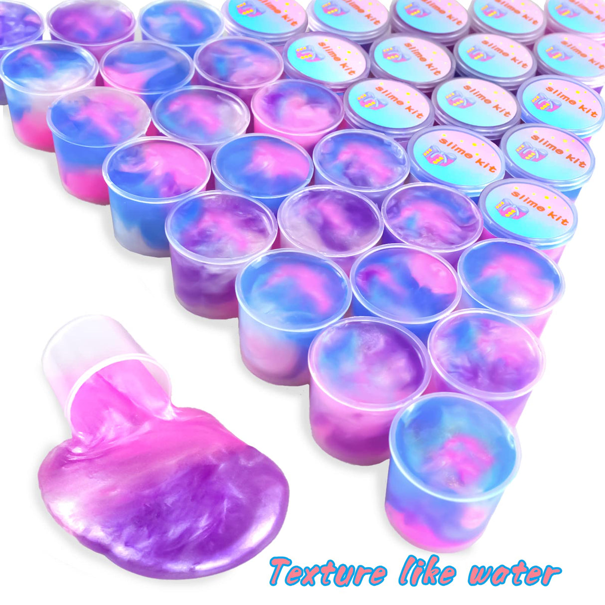 36 Packs Unicorn Slime Kit, Unicorn Party Favors for Kids, Pretty Stretchy & Non-Sticky Galaxy Slime Pack, Slime Party Favors for Girls & Boys Goodie Bag Stuffers HOOLYUK