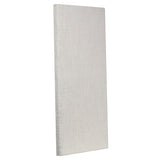 ATS Acoustics Sound Absorbing Noise Dampening Acoustic Panel Wall Treatment 24" x 48" x 2" Beveled Edge (Ivory) ATS Acoustics