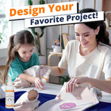 HTVRONT Sublimation Coating Spary for Cotton Shirts - Upgrade Version 150ml Sublimation Spray for All Fabric, Canvas, Pillow, Shirts, Carton, Sublimation Spray Quick Dry & High Gloss & Washable HTVRONT