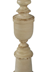 Collective Design L72020DSAM Floor Lamp, 11.5" D X 11.5" L X 65" H, Distressed Off White Collective Design