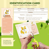 Pipe Cleaners Craft kit, A Pipe Cleaner kit Suitable for Beginners. It Includes a Kits for Making The Shapes of 4 Dogs and Comes with Simple and Easy-to-Understand Video tutorials. MOREJMTT