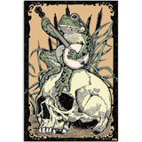 FORLAND Frog Diamond Painting Kits for Adults Beginners - 5D DIY Skull Full Drill Diamond Kits Painting Crafts for Home Wall Decor, Diamond Art Kits,12x16inch FORLAND