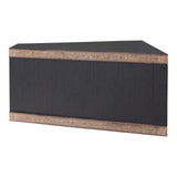 24/7 Shop at Home French 47 inch Modern Floating TV Stand with Storage, Floating Corner Shelf for Wall, Wood Entertainment Center with Shelves for Living Room, Bedroom, Family, Cappuccino Brown 24/7 Shop at Home