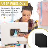 Innconee 30 Pcs Embroidery Puffy Foam 6 x 9 Inch 3mm EVA Foam Sheets for 3D Embroidery Crafts and Arts, Hand Sewing, DIY Projects, Cosplay Costumes, Quilting, Hats, Pillows, Bags (Black,White) Innconee