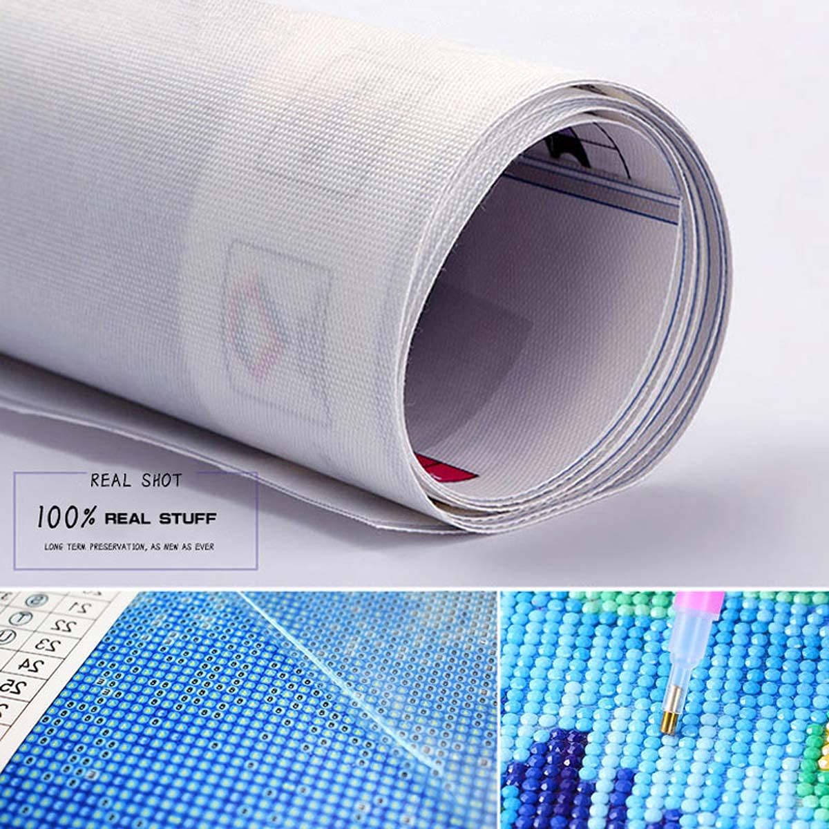 Instarry 5D Diamond Painting Kits for Adults Large Size King of Tibet Figure of Buddha Cross Stitch Embroidery Home Decor Art Set 23.6x31.5 inch Instarry