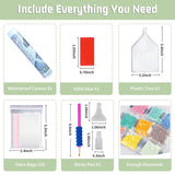 Horse Diamond Painting Kits for Adults, Diamond Art Kits for Adults, DIY 5D Diamond Painting Kits for Beginners Home Wall Decor 14x14inch Mandun