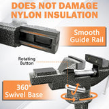 COLCUT Table Vise 3.1 Inch, 360° Home Vise Portable Bench Clamp, Clamp-on Vise Bench Clamps Fixed Tool for Woodworking, Metalworking, Cutting Conduit, Drilling, SawingTable COLCUT