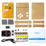 DIY Soldering Project Game Kit Retro Classic Electronic Soldering Kit with 5 Retro Classic Games and Acrylic Case, Idea for STEM High School Family Education Friends by Etoput Etoput