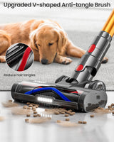 Cordless Vacuum Cleaner, 45Kpa 550W 65Mins Vacuum Cleaners for Home, Stick Vacuum with LED Touch Screen, Anti-tangle Wireless Vacuum, Rechargeable Cordless Vacuum for Pet Hair, Carpet, Hardwood Floor AFNOP
