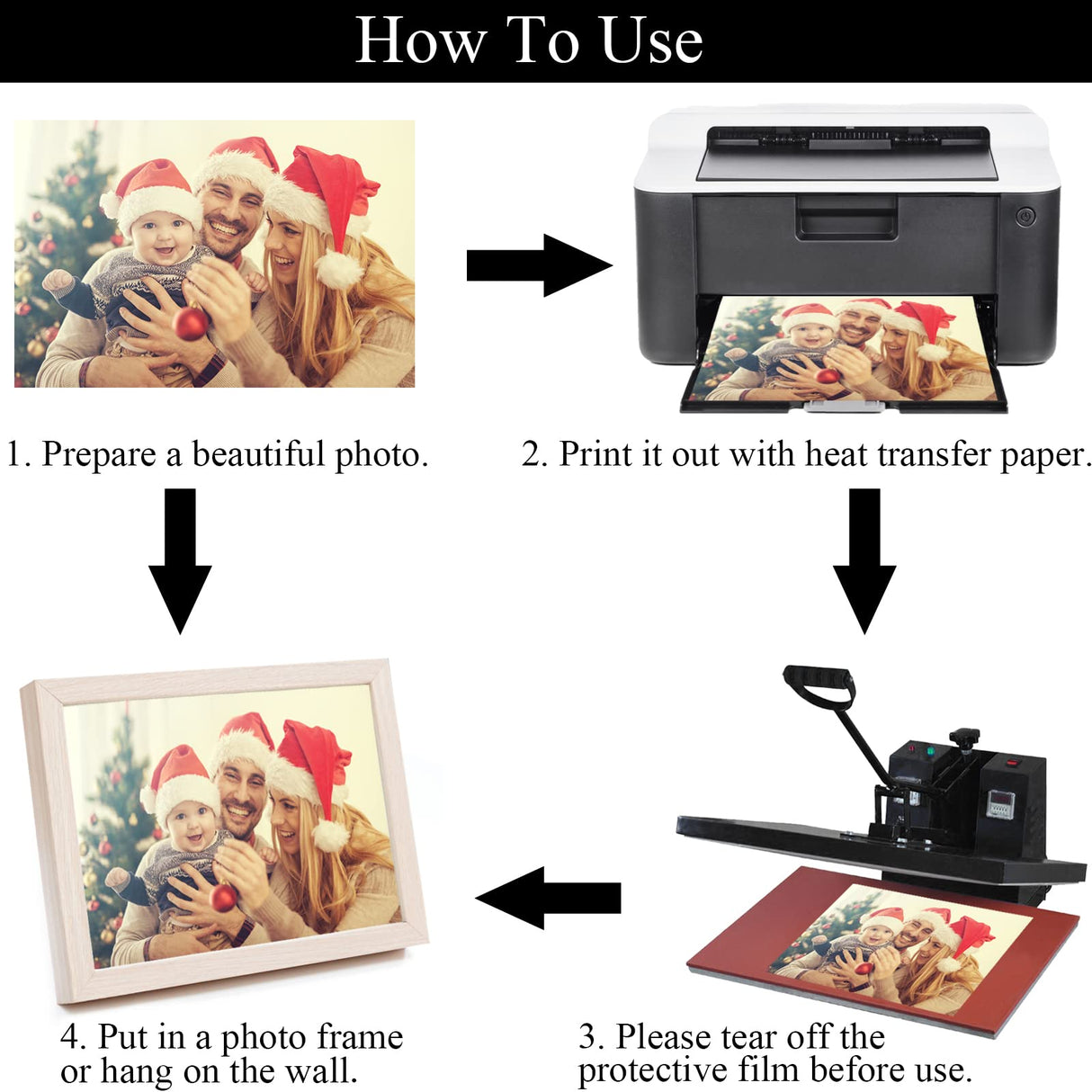 8 Pcs Sublimation Aluminum Photo Blanks 8''x10'' Metal Sublimation Photo Sign Blanks Round Corner Sublimation Poster Wall Photo Frame Blank (Thickness 0.45mm) ArtCute