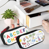 4Pcs Sublimation Blanks Cosmetic Bags,Travel Makeup Bag Organizer Make Up Bag Removable Lid Design Heat Transfer Subliamtion Bags Blanks Makeup Bag With Zipper Toiletry Bag Cosmetic Bag DIY Craft KKSUBCA