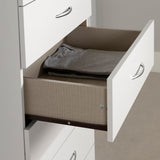 South Shore Step One 6-Drawer Lingerie Chest Pure White, Contemporary South Shore