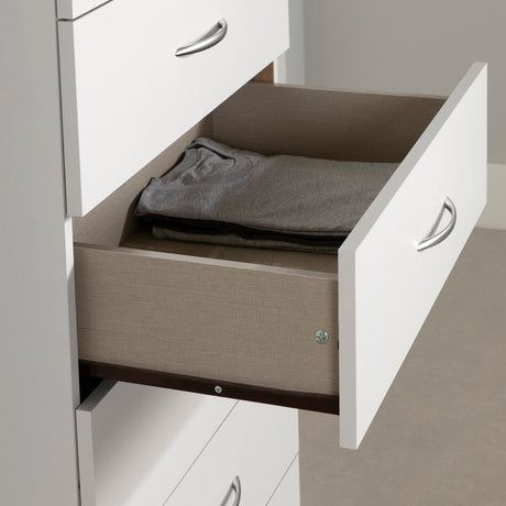South Shore Step One 6-Drawer Lingerie Chest Pure White, Contemporary South Shore