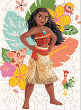 Ceaco - Disney - Moana - Glitter Puzzle - 100 Piece Jigsaw Puzzle Ceaco