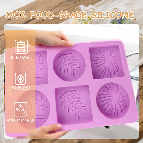 ZRLABL Soap Making Kit with 3 Silicone Molds, 48 Bags, 48 Gift Tags, 65ft Jute Twine – Craft Set for Handmade Soaps – Beginner & Professional ZRLABL