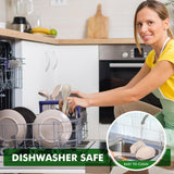 HOTEC Heat Resistant Silicone Kitchen Utensils, Cooking Utensil Set, Spatula Set, BPA Free, Kitchen Gadgets, With Stainless Steel Utensils Holder, Dishwasher Safe 14pcs Khaki HOTEC