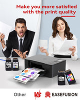 EaseFusion 275XL 276XL Replacement for Canon Ink 275 and 276 PG-275 CL-276 Black Color Ink Cartridges Combo Pack Compatible with PIXMA TR4720 TS3522 TR4700 TS3722 TS3500 TR4722 TS3720 TS3520 Printer EaseFusion