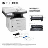 Brother Monochrome Laser Printer, Multifunction All-in-One Printer, MFC-L5915DW, Wireless Networking, Mobile Printing & Scanning, Duplex Print, Copy & Scan, Amazon Dash Replenishment Ready Brother