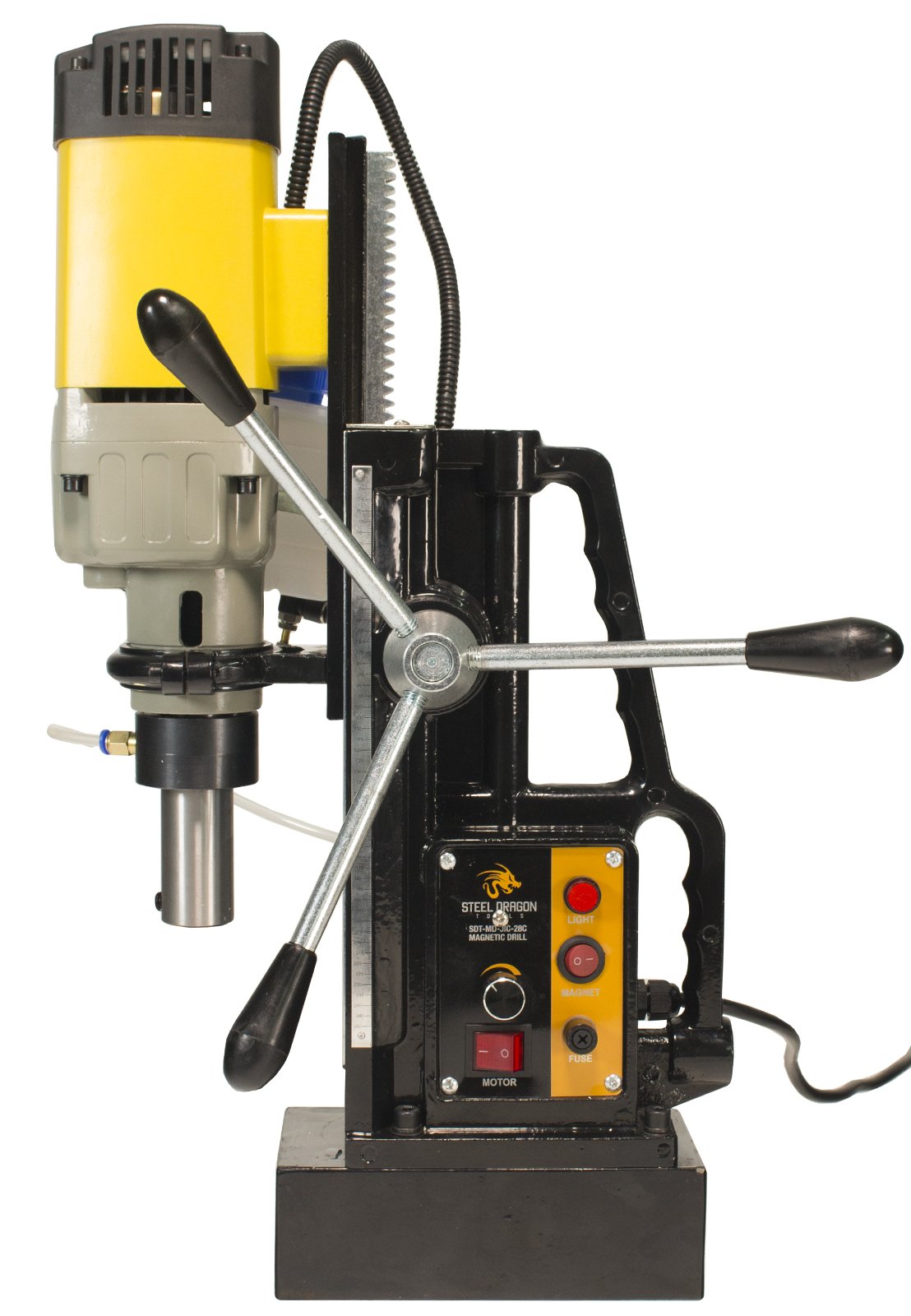 Steel Dragon Tools MD50 Magnetic Drill Press with 13pc 1in. HSS Annular Cutter Kit Steel Dragon Tools