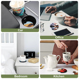 40Pcs Sublimation Blank Car Coasters Packaging for Selling,Include 20Pcs Circular 2.75 in/5mm Blank Sublimation Coasters,10Pcs Car Coasters Display Cards and 10Pcs Hanging Self-Sealing Bags Deobath