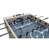 Hathaway Braxton 55-in Competition Foosball Table, Arcade Table Soccer, Perfect for Family Game or Recreation Rooms, Includes (2) 36-mm ABS Foosballs and Built in Ball Returns Hathaway