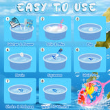 KAISASA Magic Water Elf Toy Kit, Aqua Fairy Water Gel Kit for Kids with 24 Magic Gels, Aqua Fairy kit with 24 Shape Molds, DIY Creative Art Crafts Kits, Birthday Gifts & Party for Girls and Boys KAISASA