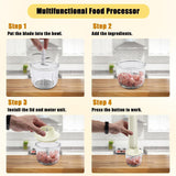 Hand Mixer Electric Handheld, Electirc Whisk, Handheld Mixer Electric, Hand Held Mixers, Cordless Hand Mixer, Mini Mixer, Whisk for Cooking, Rechargeable Handmixer and Whisker, 4-Speed,10Oz PowCube