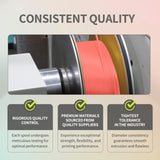 OVERTURE Glow PLA Filament 1.75mm 3D Printer Filament, 1kg Spool (2.2lbs), Dimensional Accuracy +/- 0.02 mm, Fit Most FDM Printer (Glow Red) OVERTURE