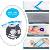 Domsanistor 3D Printing Filament Storage Bag Vacuum Kit, 20 Spool Storage Sealing Bags, Dust Proof Humidity Resistant 11.8 x 13.4 in for 1kg Spool Domsanistor