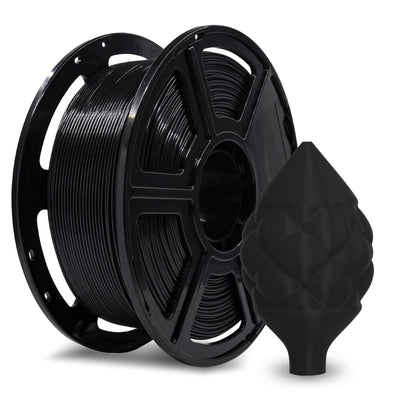 FLASHFORGE ABS Pro Filament 1.75mm Black, 3D Printer Filament 1kg (2.2lbs) Spool-Dimensional Accuracy +/- 0.02mm, Hot Deformation Below 90℃, Great for Printing Heat-Resistant Functional Parts