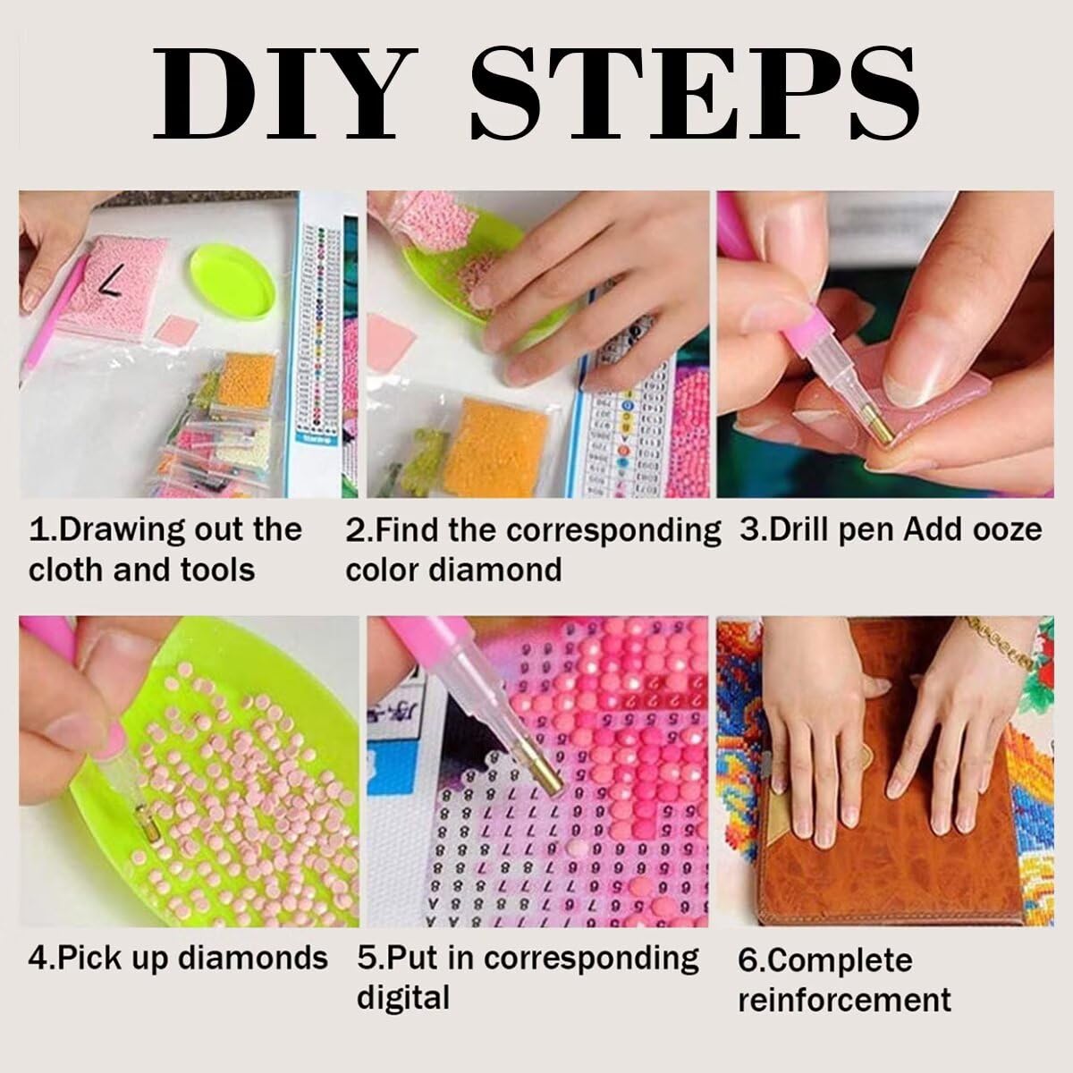 CALUOHO DIY 5D Diamond Craft Painting Kits,Ocean Wave Diamond Art for Adults,Sea Wave Diamond Arts Crafts for Wall Decor Gift 8x12 in CALUOHO