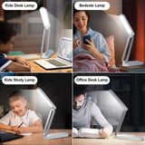 Giryuhd LED Desk Lamp for Office Home & Battery Operated Lamp Rechargeable Lamp Foldable & Portable Light, LED Desk Light Strip, 3 Brightness Dimmable Small Desk Lamp Wireless Reading Lamp Giryuhd