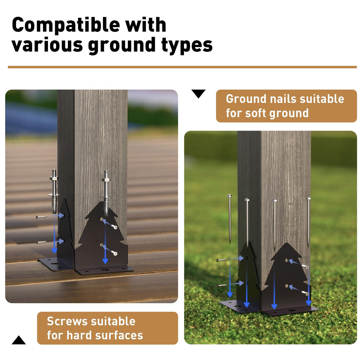 COSIEST 10x12Ft Cedar Wood Gazebo, Outdoor Hardtop Gazebo with Galvanized Steel Gable Roof, Wooden Gazebo Pavilion for Patio Backyard Deck Lawn COSIEST