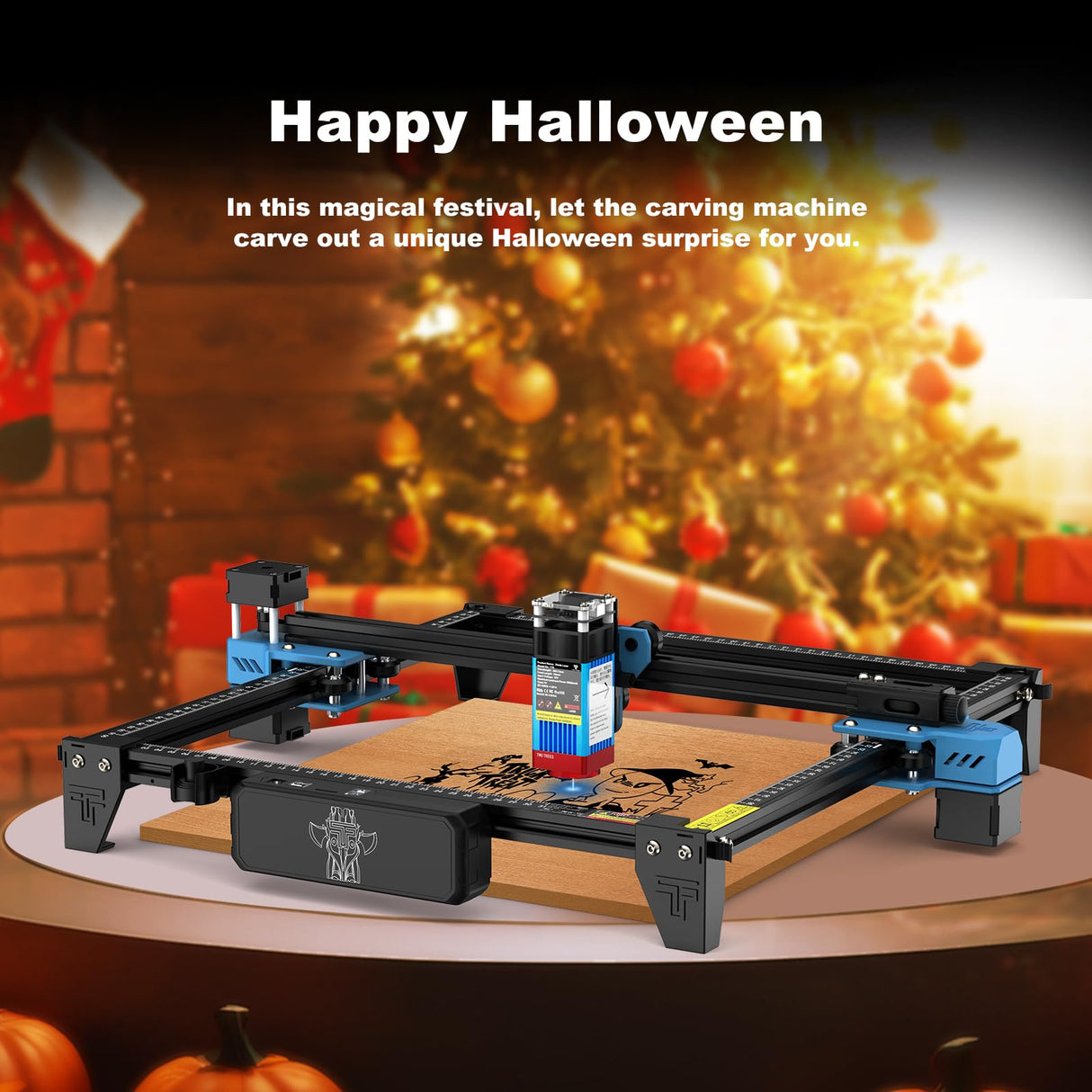 TTS-55 PRO 5500mW Laser Engraver Machine Laser Cutter Laser Cutting Engraving Tool for Wood Metal Aluminum Glass Leather Usongshine