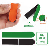 Magnetic Bookmarks,60 Pack 20 Solid Color Magnet Page Clip Small Bookmark for Book Lovers, Presents, Women, Man, Kids, Tudents, Teachers, School, Home, Office, Reading Supplies(2 x 0.8 inch) ABSOFINE