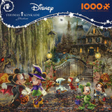 Ceaco - Thomas Kinkade - Disney - Mickey and Minnie Halloween Fun - 1000 Piece Jigsaw Puzzle Ceaco