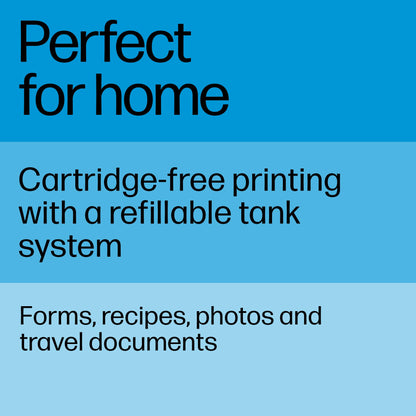 HP Smart Tank 5103 Wireless All-in-One Ink Tank Printer with 2 Years of Ink and 100sheets of Photo Paper Included, Print, scan, Copy, Best-for-Home, Refillable Ink Tank(5D1B2A)